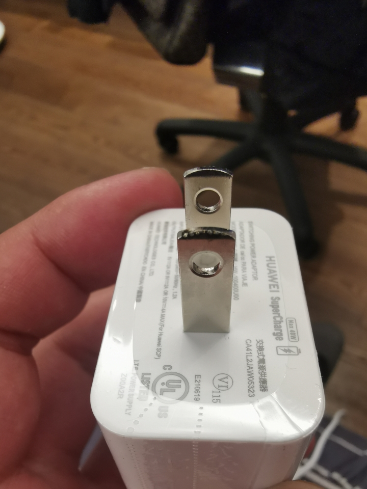 Mate20pro插頭火花