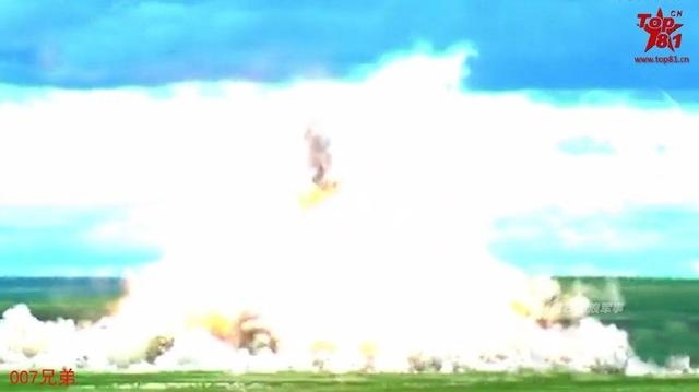 轟-6轟炸機空投國産航空溫壓彈