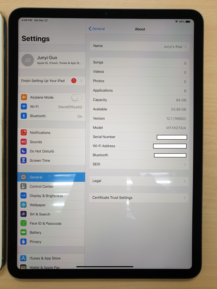 iPad Pro 11吋太空灰開箱加快充測試