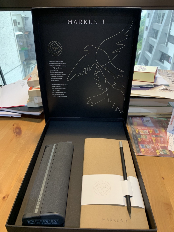 「開箱」Markus T 20 週年紀念 限量眉框眼鏡