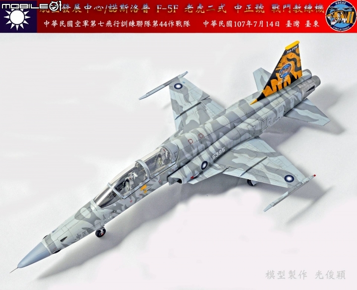 F-5F虎斑彩繪機 （AFV Club 1/48)