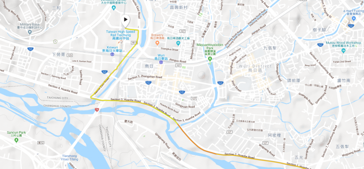 小折向前衝-從台中高鐵站到霧峰921地震園區