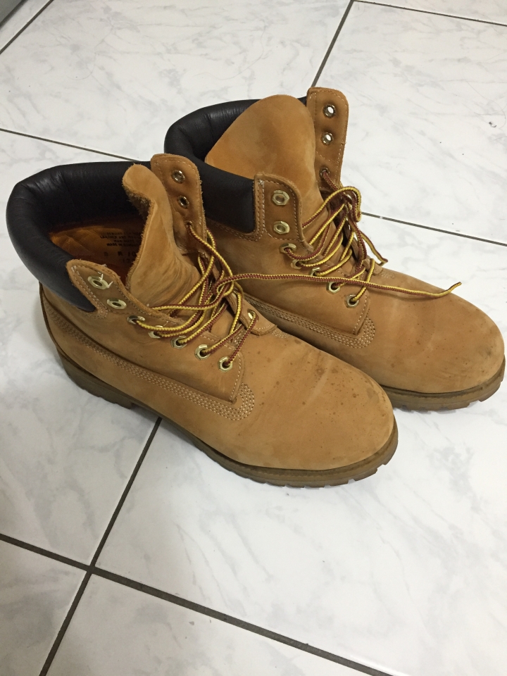 驗鞋 timberland 黃靴