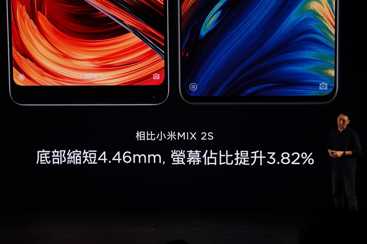 小米MIX3 下週開賣 帶來佔比93.4%無瀏海全螢幕