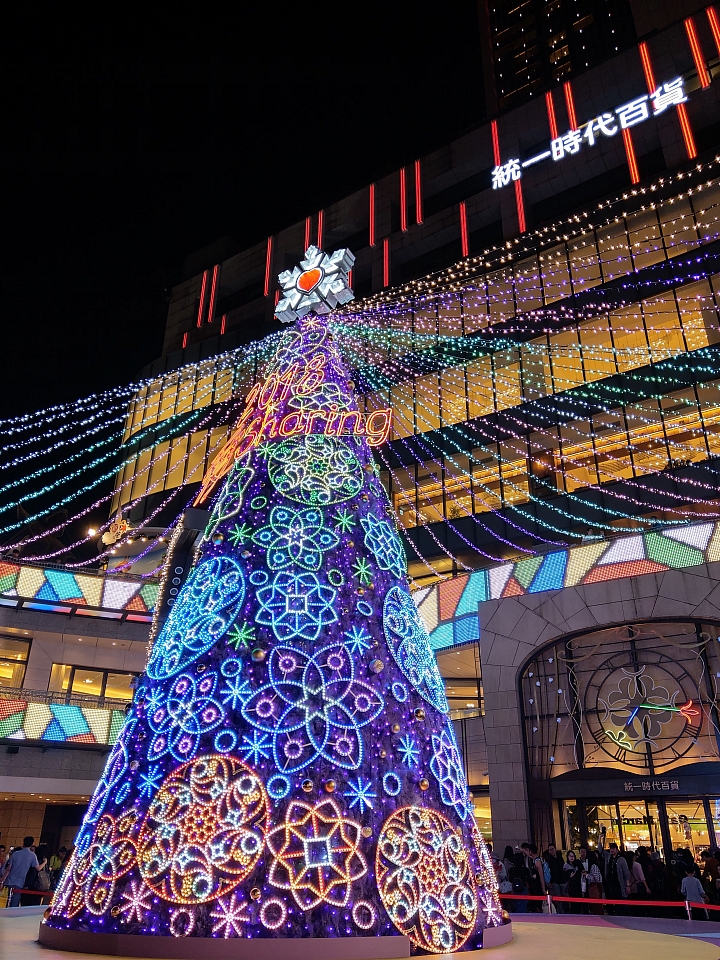 htc U12+最強夜拍 台北聖誕夜景