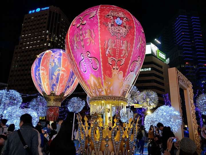 htc U12+最強夜拍 台北聖誕夜景