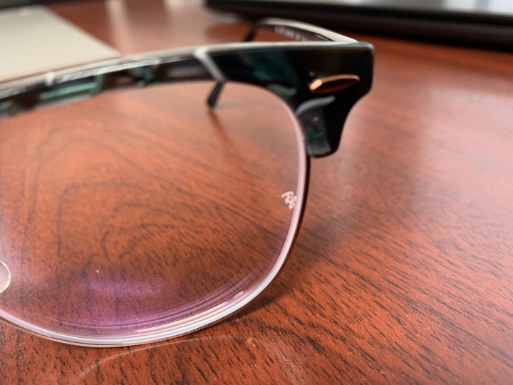 太太的圣诞礼物-Ray·Ban Clubmaster改近视镜