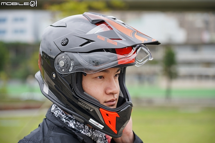 JUST 1 Helmets J34 DUAL 義大利鳥帽開箱 硬派風格不容忽視