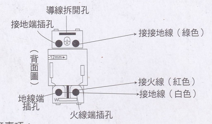 2孔換3孔插座時遇到的問題