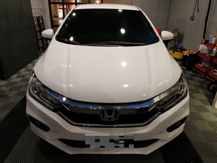 HONDA CITY 交新車使用 石英鍍膜 小分享~