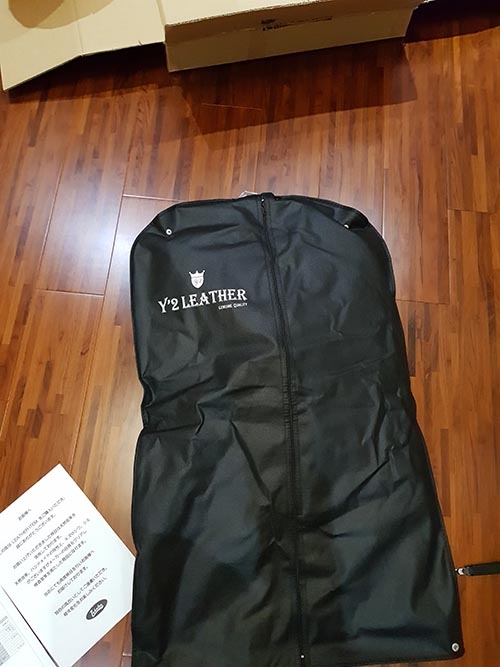 【開箱】Y'2 Leather Single Rider 直拉翻領騎士皮衣 SR-42