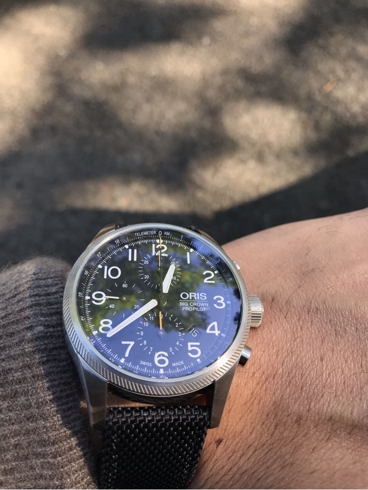 [飛行系列蓋樓 ]Oris big crown propilot chronograph