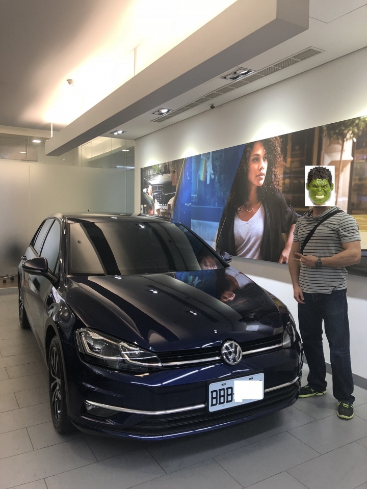 VW Golf Comfortline 19年式 大西洋藍 開箱