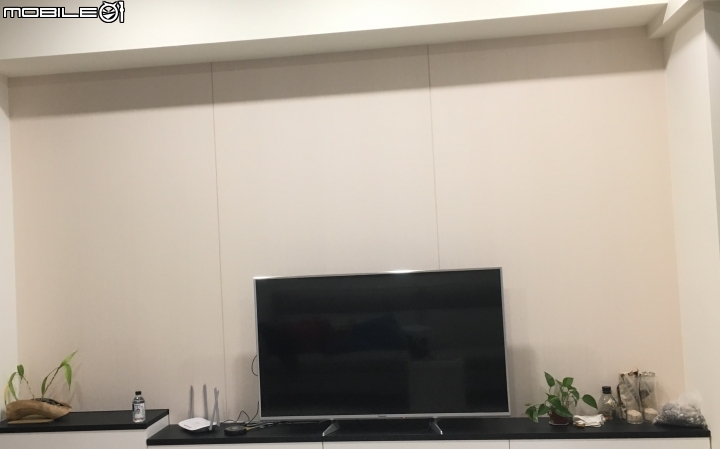 電視牆裝潢，但是層板組太重的處理方式