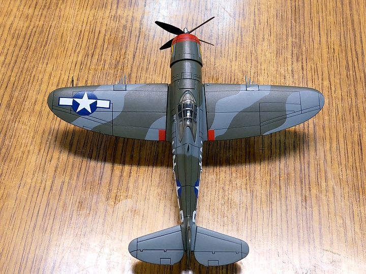 模型開箱 二次大戰傑作機[47]:共和 P-47 雷霆