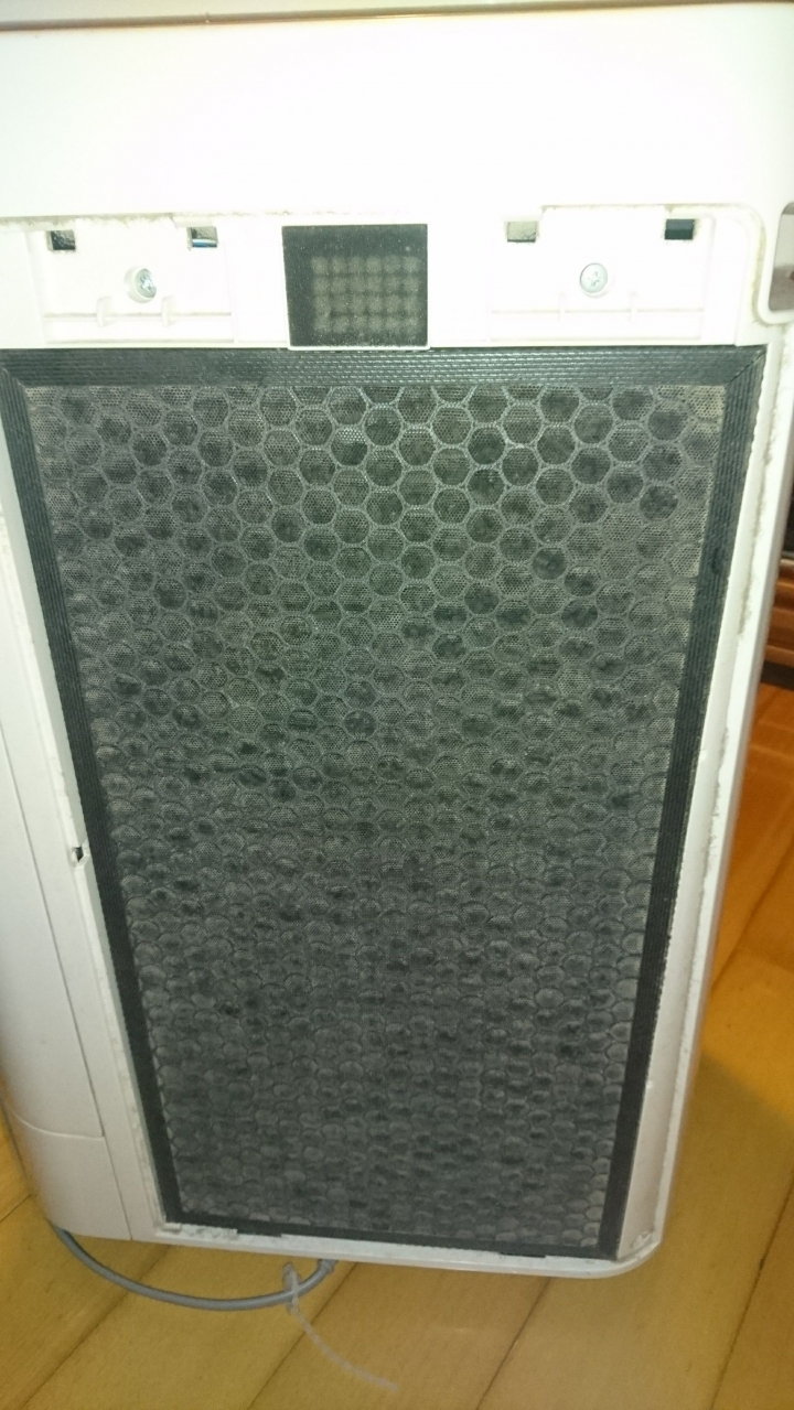 SHARP KI-GS70 空氣清淨機,濾材不密合,公差大?