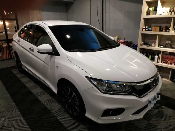 HONDA CITY 交新車使用 石英鍍膜 小分享~