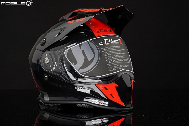 JUST 1 Helmets J34 DUAL 義大利鳥帽開箱 硬派風格不容忽視