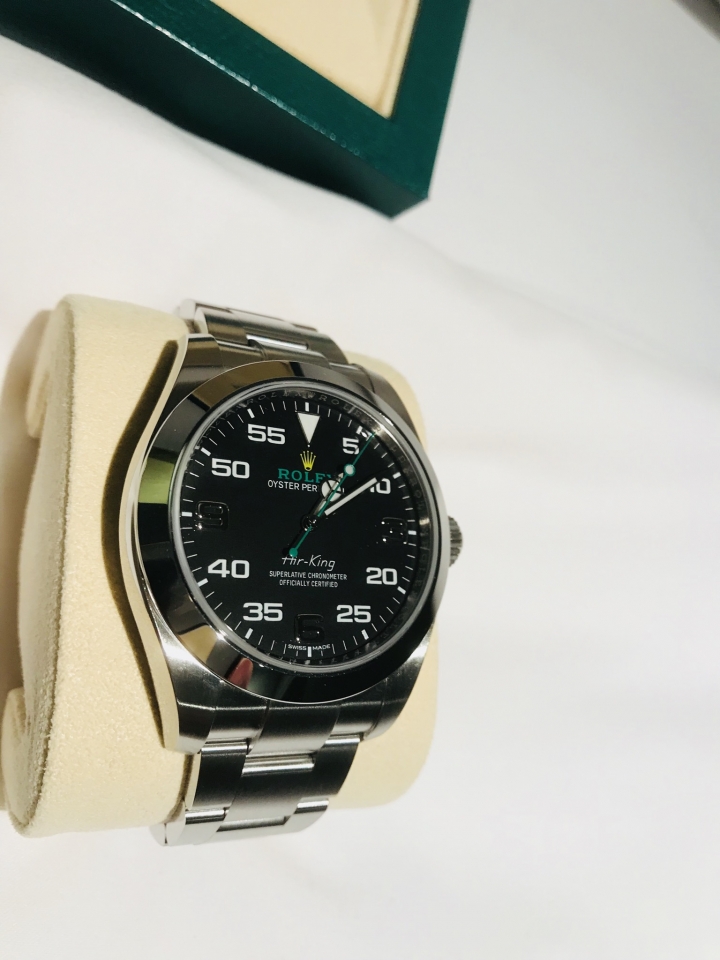 花東巧遇空中霸王 ROLEX Air King