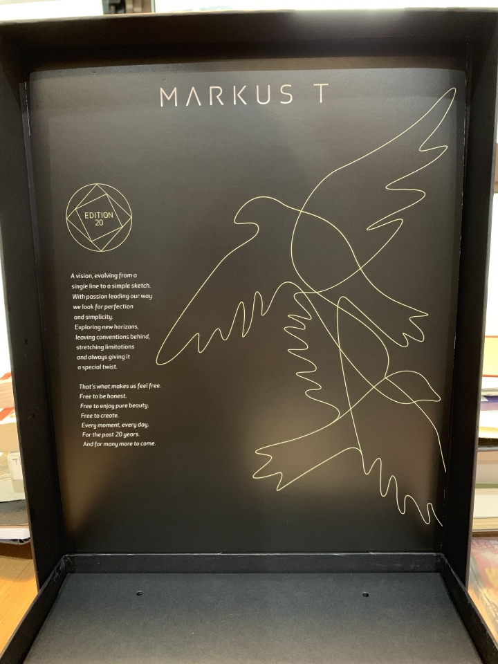 「開箱」Markus T 20 週年紀念 限量眉框眼鏡