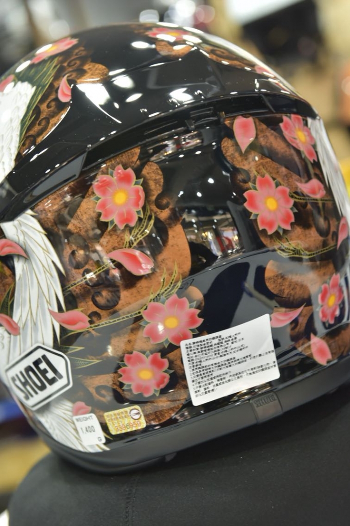 Shoei Z7 丹頂鶴開箱