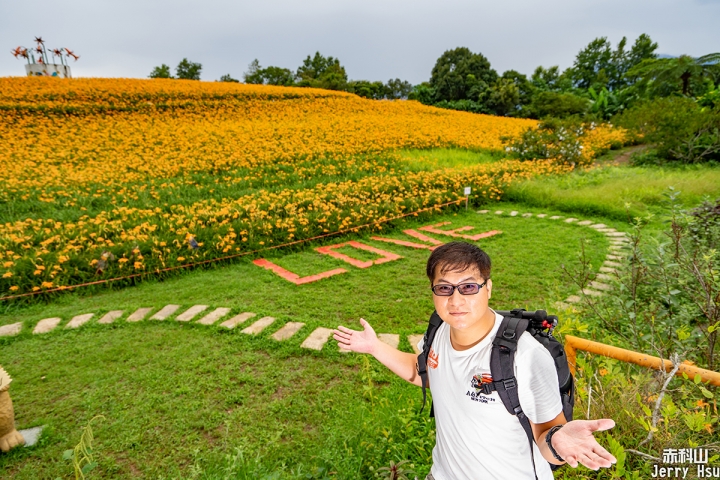 花蓮-見花忘憂~金針花之旅~(MR.Sam/赤科山/六十石山/慶修院/落雨松)