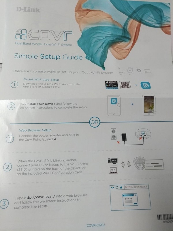 D-Link新款Mesh COVR-C1202 使用心得