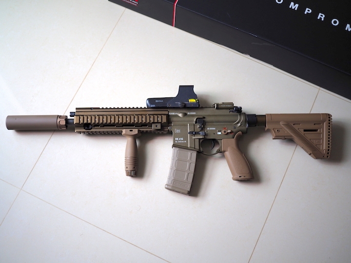 VFC HK416A5 AEG 電動空氣軟槍開箱