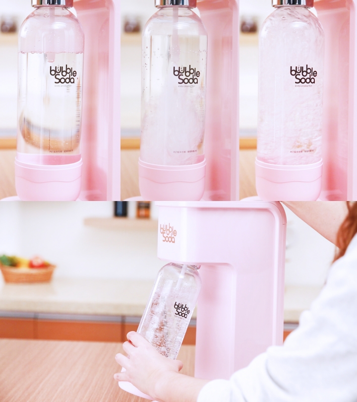 【開箱】Bubble Soda 法國全自動氣泡水機 我家公主的最愛