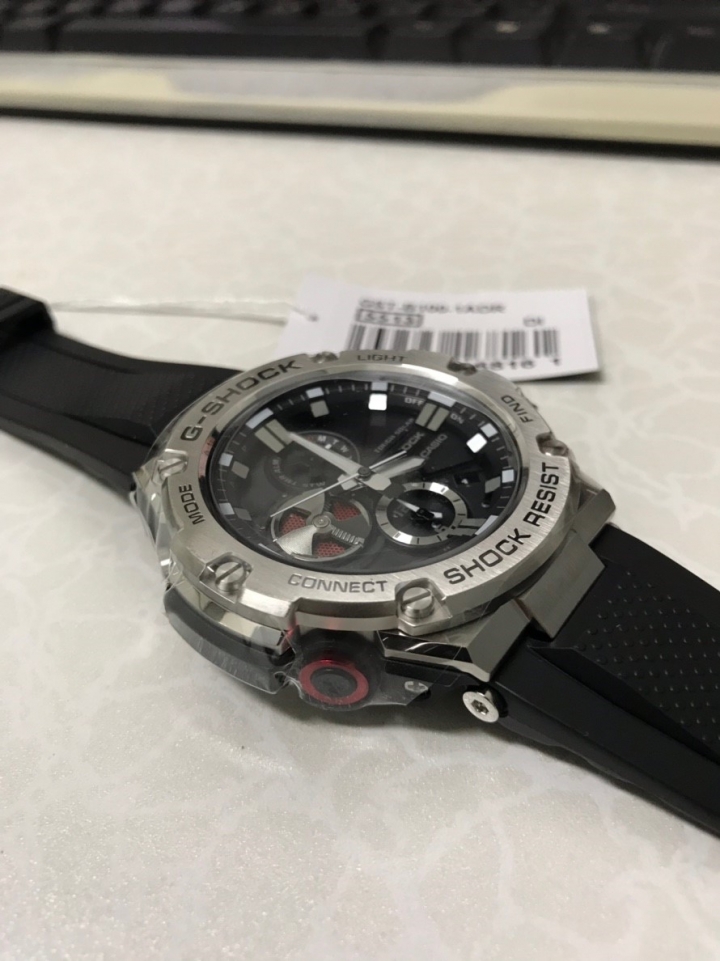Casio GST-B100-1ADR 跨年開箱