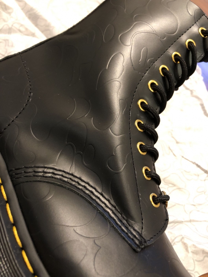 Dr. Martens x BAPE 金鼻子 Black Ver. 開箱