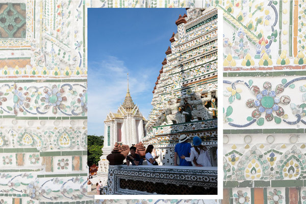 【 泰國│曼谷  】鄭王廟 Wat Arun ｜ 泰國巴黎鐵塔，泰式風格濃濃厚厚 【 哪裡人，你說呢。】