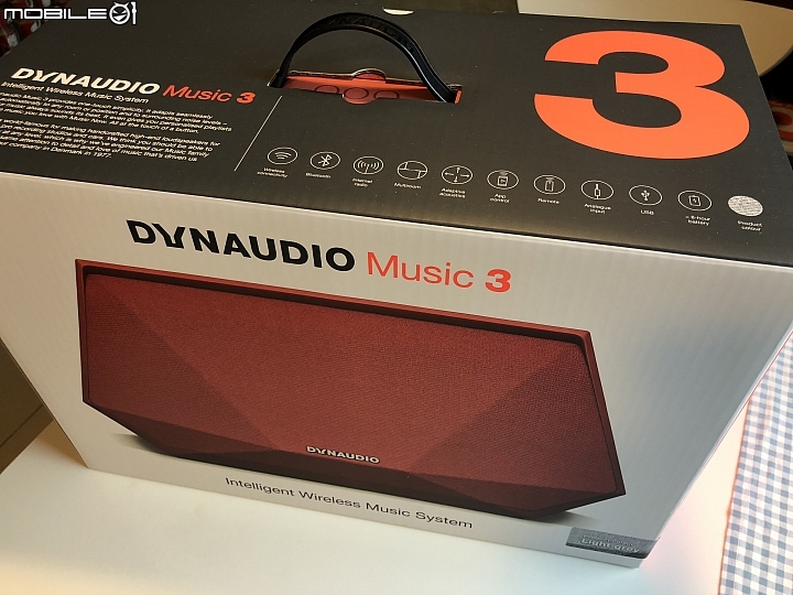 點我看大圖 丹麥Dynaudio Music 3 網路無線主動式喇叭