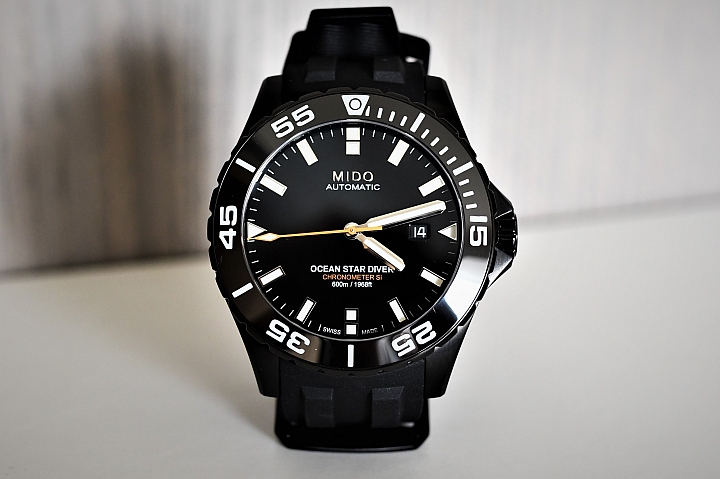 我也來開個箱吧～MIDO 美度Ocean Star Diver 600米黑面！！