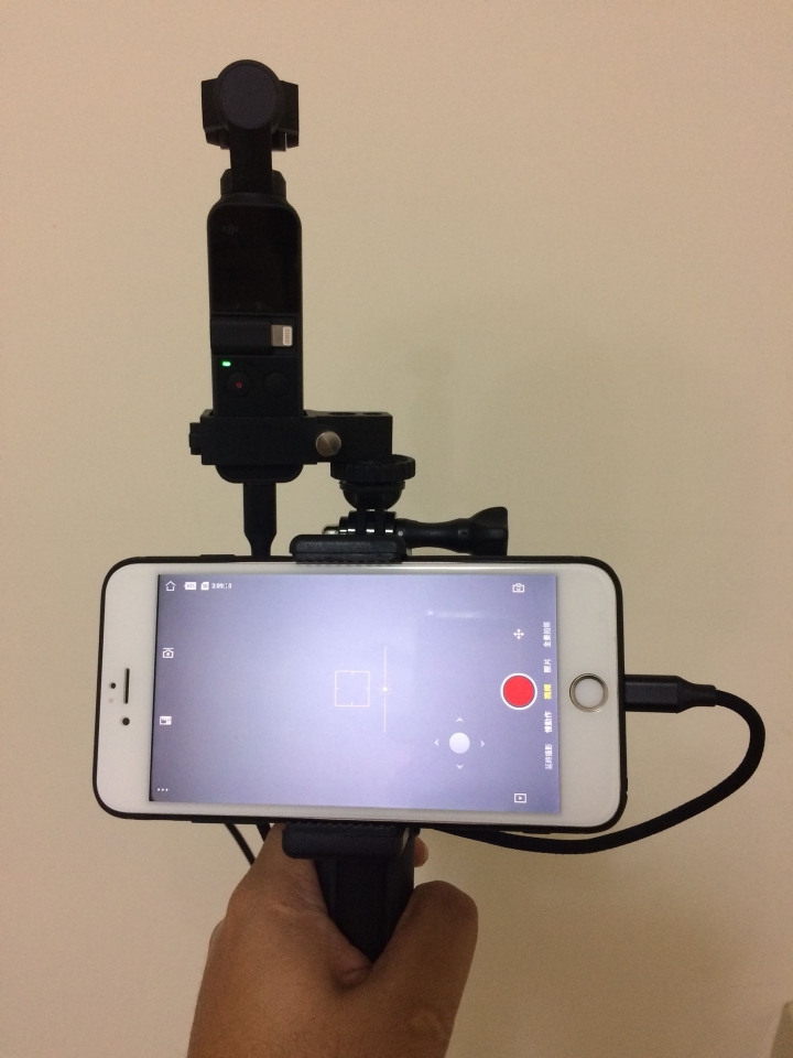 OSMO Pocket非原廠克難延長桿