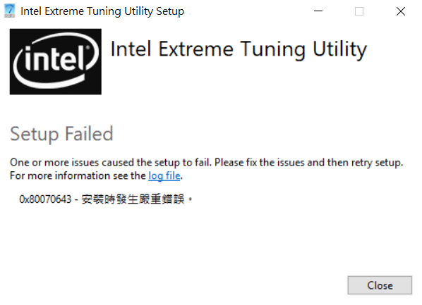 請問我的ASUS UX331UAL為何無法安裝Intel XTU?