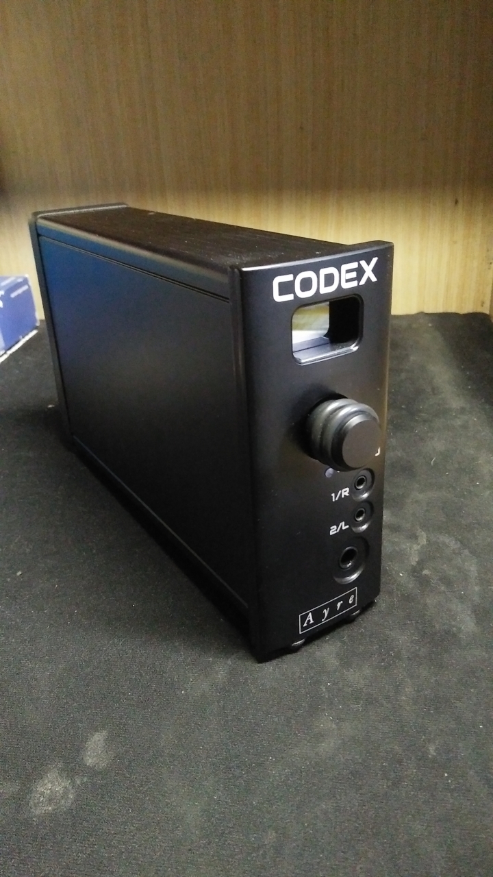 摸到hi-end的邊，ayre codex二手開箱(加碼denon d7100)