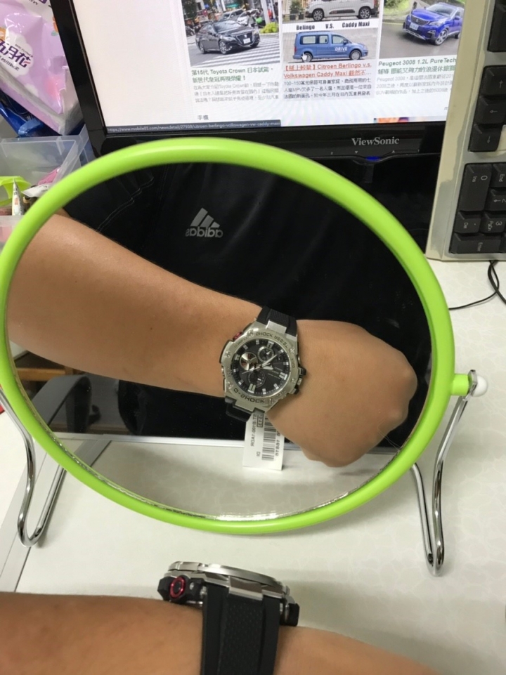 Casio GST-B100-1ADR 跨年開箱