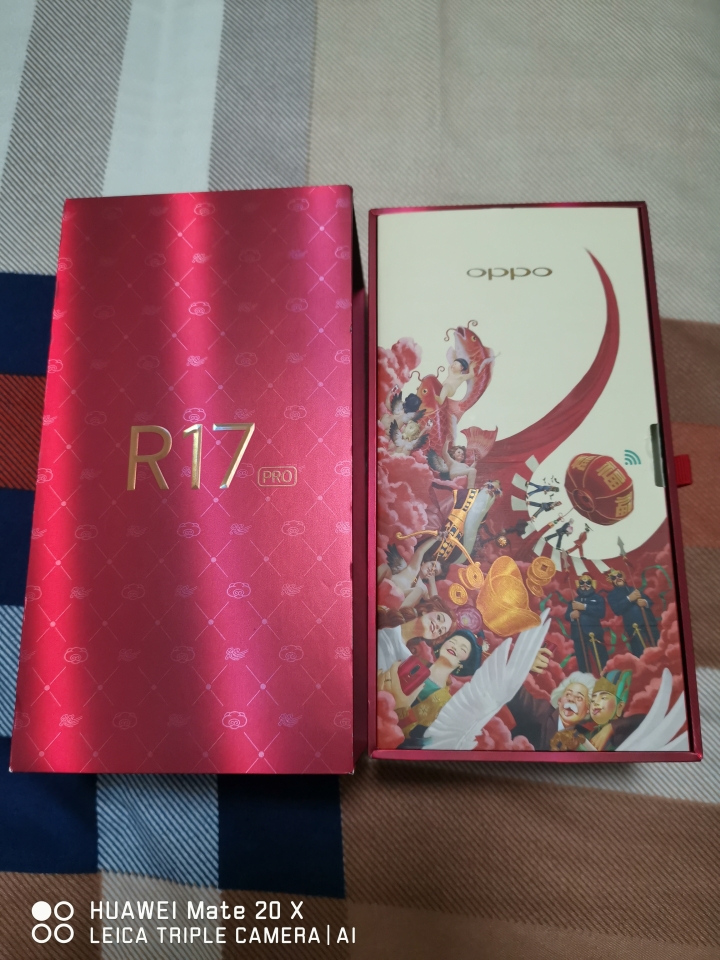 OPPO R17 PRO 豬年新春賀歲版開箱文(紅紅火火)