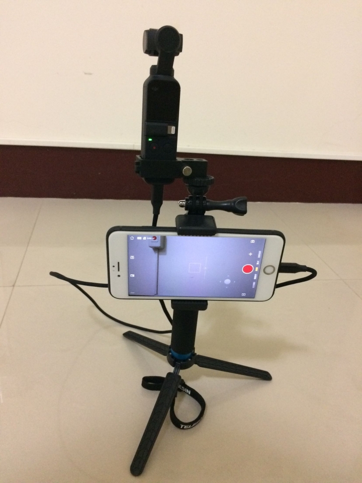 OSMO Pocket非原廠克難延長桿