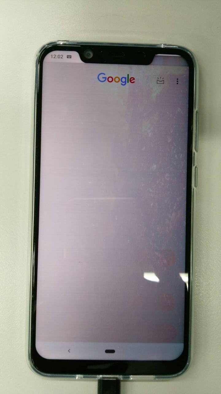 nokia 8.1 螢幕局部暗屏