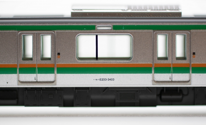 TOMIX 5594 車載カメラシステムセット(E233-3000系)開箱文