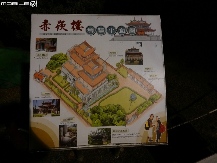 臺南市 中西區 赤崁樓 ─ 疊合四代統治者建築的「資深」古蹟