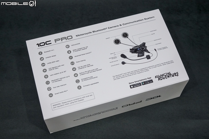 SENA 10C Pro 一體式藍牙耳機行車記錄器試用 雙機合併頂規表現
