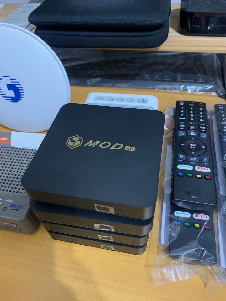 NETFLIX x MOD503 4K x 4T4R Wi-Fi x 300M/100M x 中華電信！