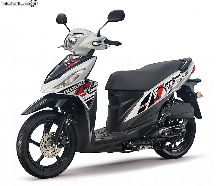 【快訊】彩繪風當道！ SUZUKI Address 110 黑白新色推出