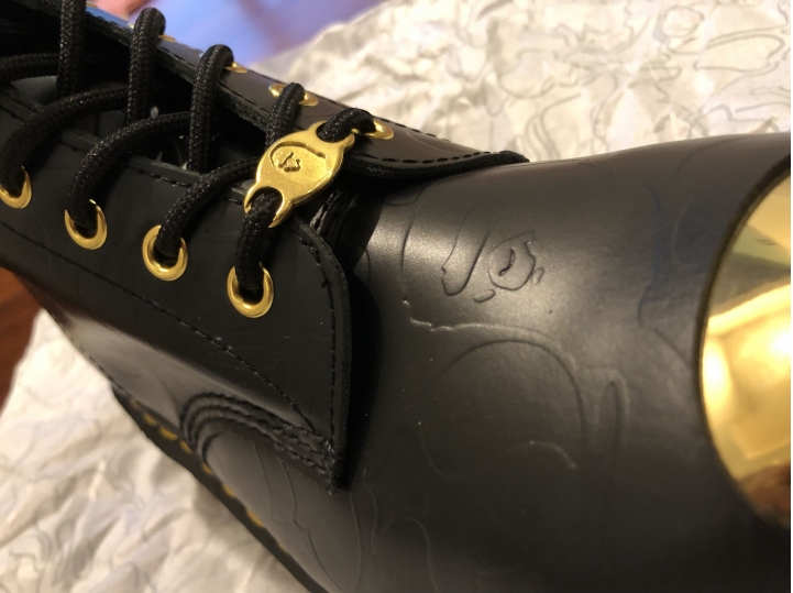 Dr. Martens x BAPE 金鼻子 Black Ver. 開箱