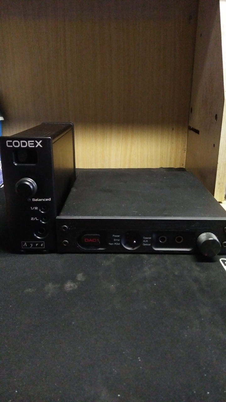摸到hi-end的邊，ayre codex二手開箱(加碼denon d7100)