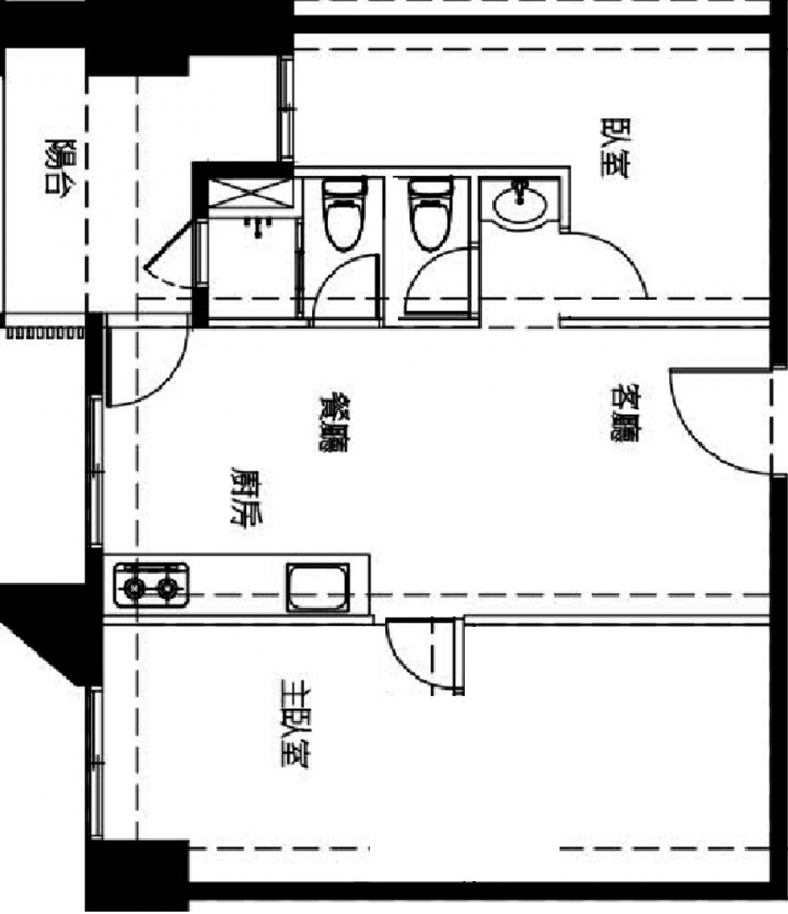[請益] 請問室內20坪加半衛格局安排