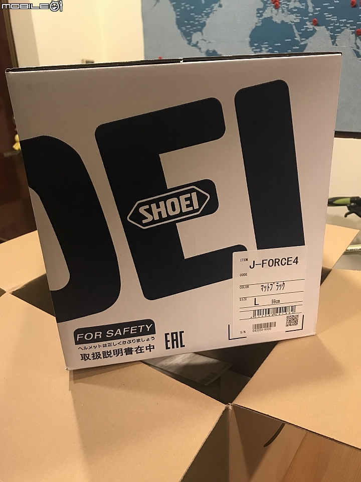 SHOEI J-FORCE 4開箱文